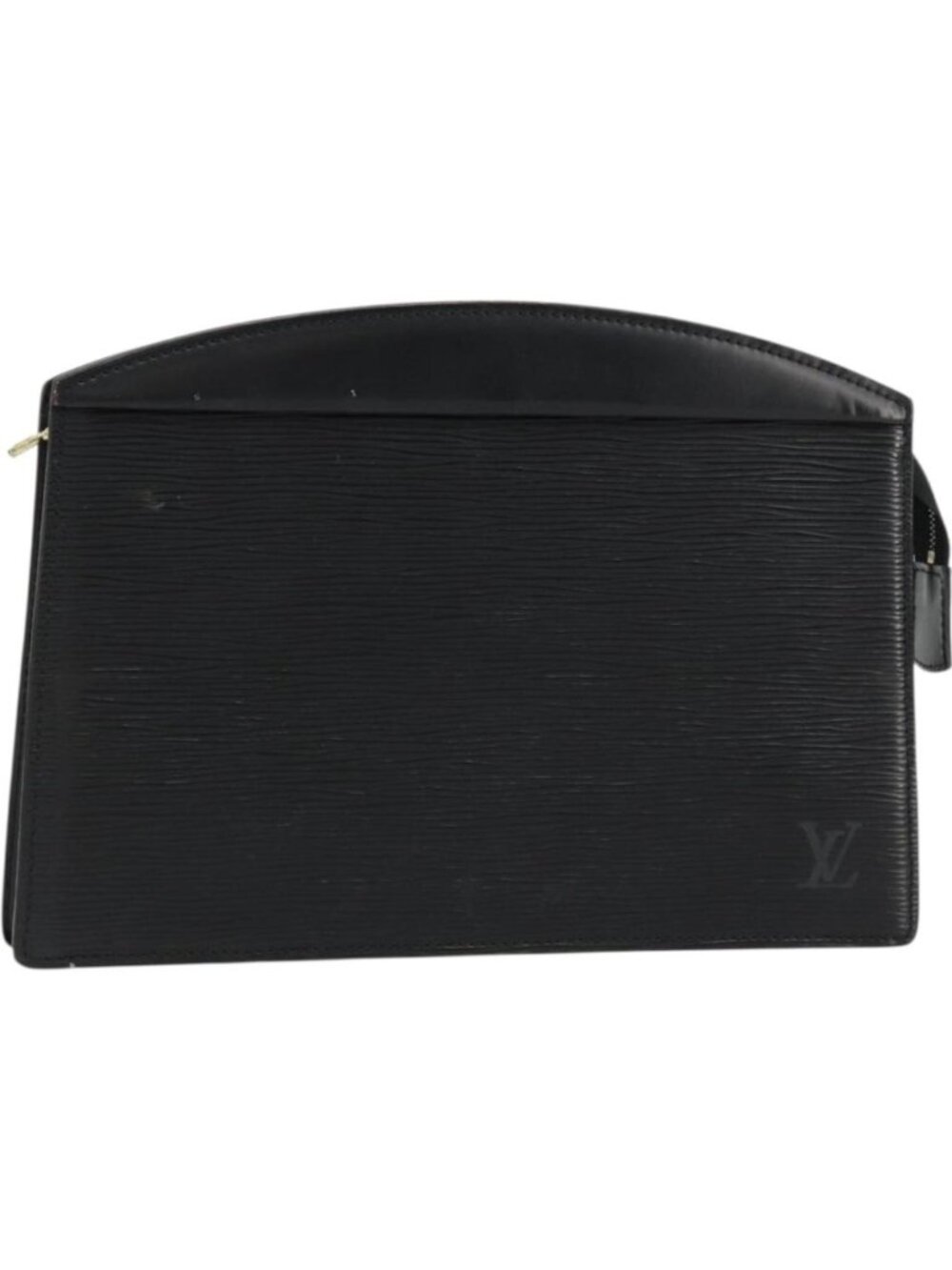 LOUIS VUITTON Epi Trousse Crete Pouch Black M48402